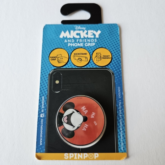 SpinPop Phone Grip & Stand - RED MICKEY (DISNEY) - Picture 1 of 4